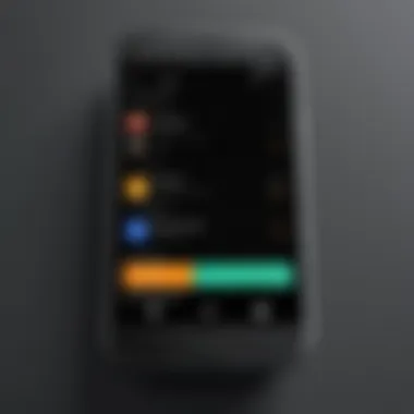 User interface on a smartphone showcasing the Chromecast app