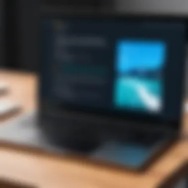 A troubleshooting guide displayed on a laptop screen