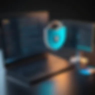 Security protocols overview with visual elements