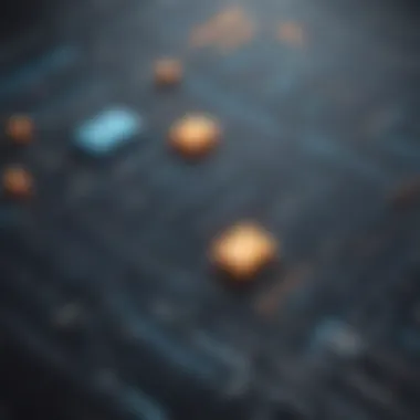 Digital Transformation Abstract digital design of screenshot conversion to PDF