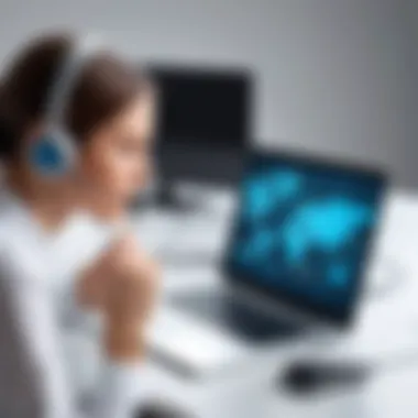 Flexibility in Communication Visual representation of flexibility in communication through VoIP