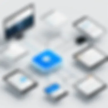 Flowchart depicting app opening mechanism via URL