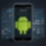 Innovative Android app interface showcasing user engagement