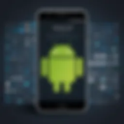 Innovative Android app interface showcasing user engagement