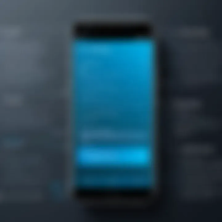 Graphic showing various applications using phone number masking