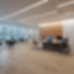 Barclays office interior with modern design