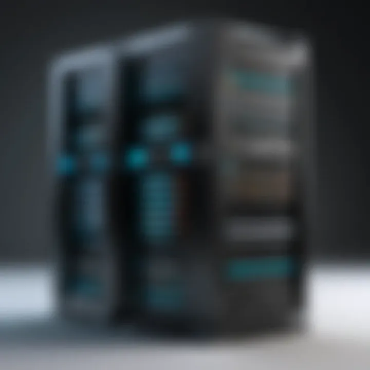 A comparison chart of leading web hosting providers