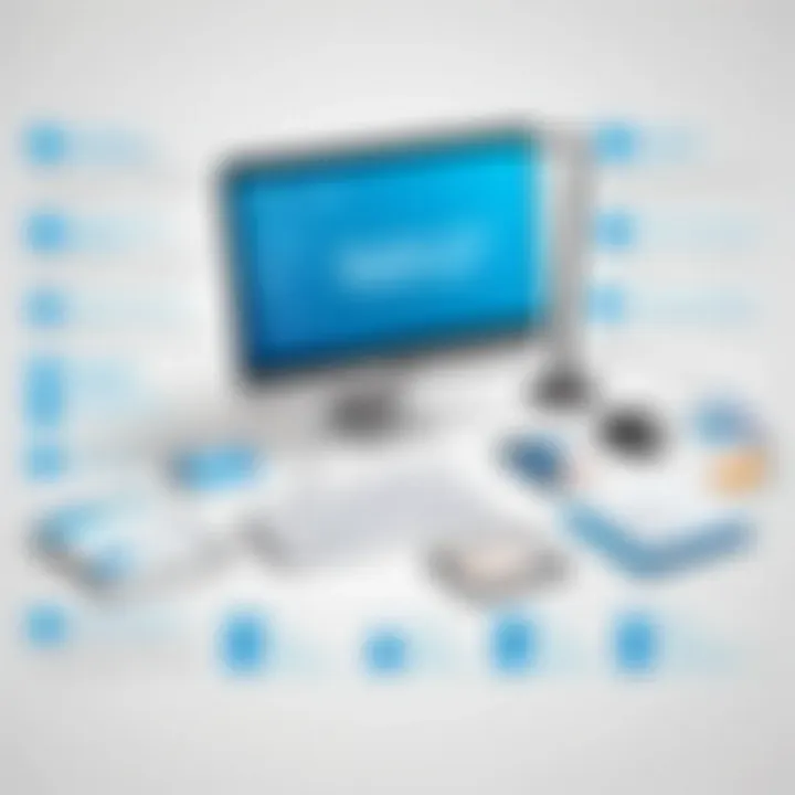 Infographic illustrating best practices for using freeware responsibly