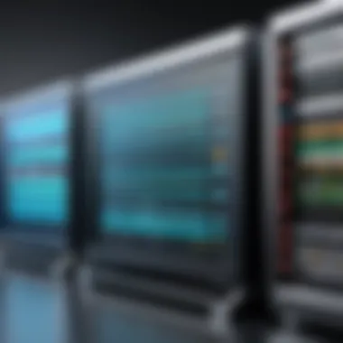 A computer screen displaying server configuration software.