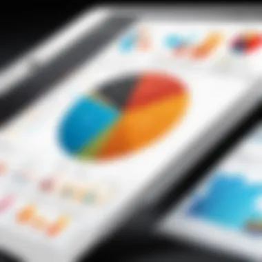 Innovative Data Visualization Techniques for Analysis Graphical representation showcasing data visualization techniques