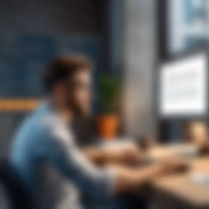 A person contemplating their career path with AWS certification