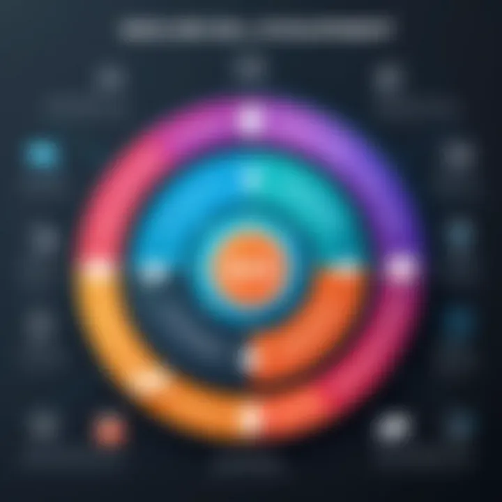 Infographic illustrating challenges in the Secure Development Lifecycle