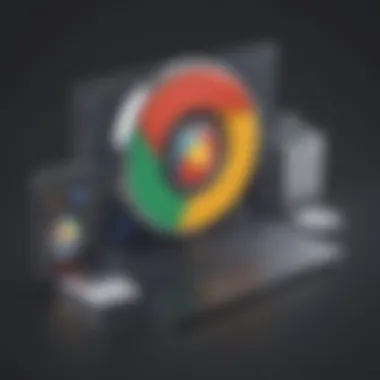 Optimizing Performance with Chrome Tools Graphic depicting performance optimization using Chrome Developer Tools
