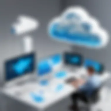 Techniques for Optimizing Cloud Expenses Diagram illustrating cloud expense optimization techniques