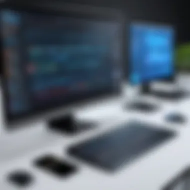 Essential Coding Resources for Programmers A digital landscape showcasing various coding tools and platforms, emphasizing the importance of resources in enhancing programming skills.