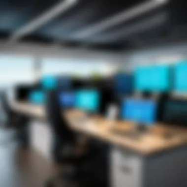 Innovative Workspace at Cognizant A modern workspace reflecting Cognizant's innovative culture