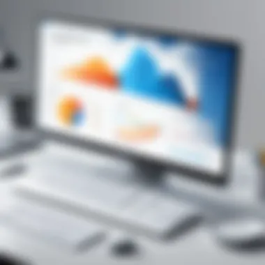 Competitive Analysis of Cloud Storage Solutions Graph showcasing competitive analysis of cloud storage solutions