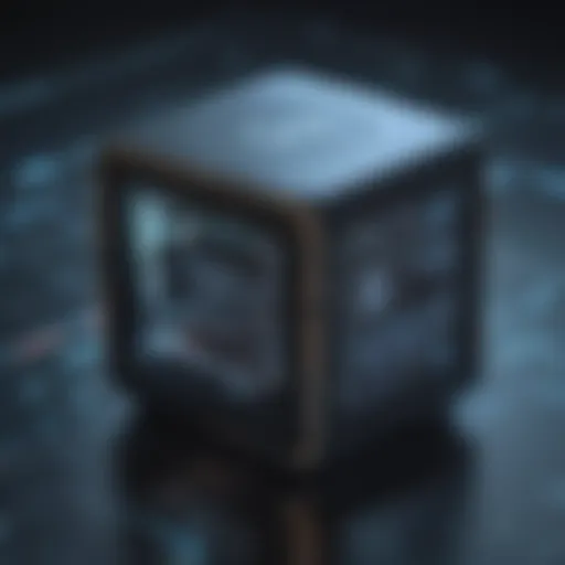 Abstract Back End Developer Concept