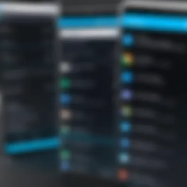 Exploring Security Features on Android Security features menu on Android