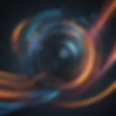 Abstract Motion Artwork Abstract art representing dynamic motion