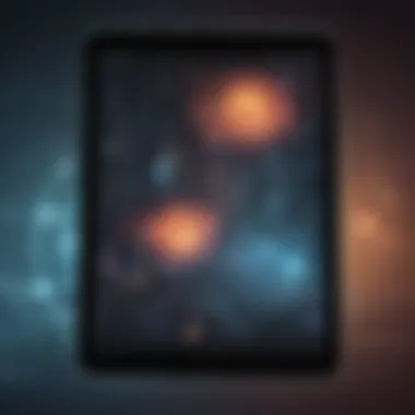 Digital Image Transition Futuristic digital visualization of animated image transitions