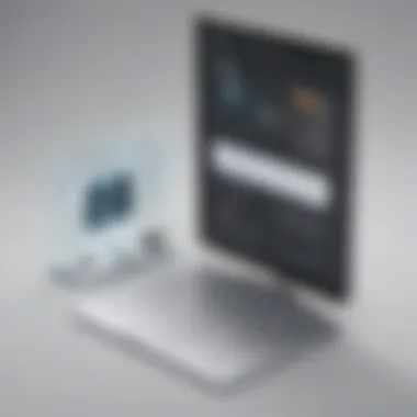 Interactive Animation Graphic Innovative graphic depicting interactive picture animation