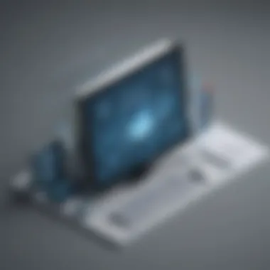 Ensuring Safe Acquisitions Secure transaction process illustration