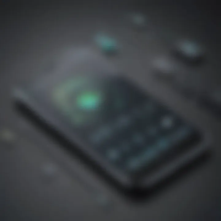 Android phone showing completed app installation