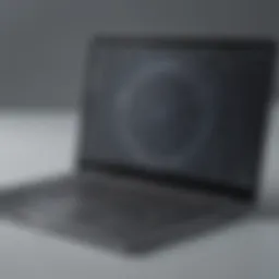 Illustration of a laptop with Zoom app installation process