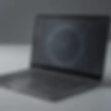 Effortless Zoom Installation on Laptop Illustration of a laptop with Zoom app installation process