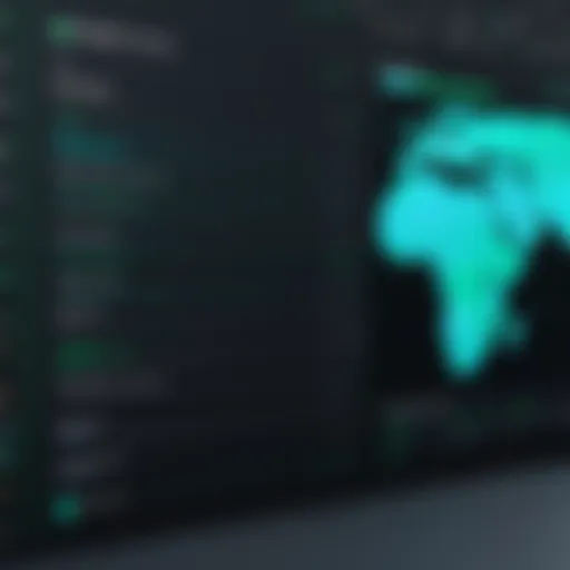 User interface for MongoDB Atlas account creation