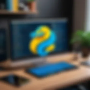 Real-World Applications of Python Scripting Illustration showing real-world applications of Python scripting