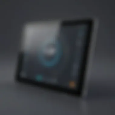 Smooth Zoom Installation on Tablet Tablet displaying steps to install Zoom application