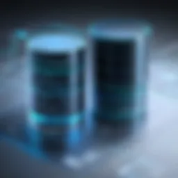 Conceptual diagram of database architecture