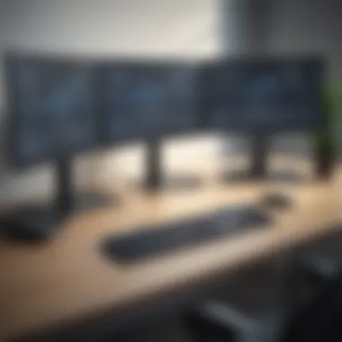Efficient Setup for Dual Monitors Illustration of computer monitor connections