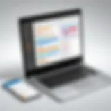 Illustration of PDF document transitioning to a CSV spreadsheet