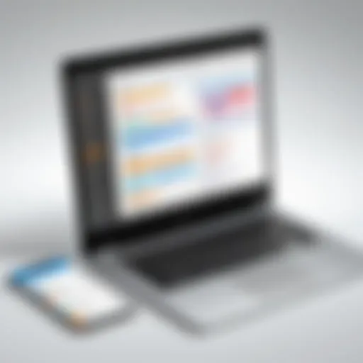 Illustration of PDF document transitioning to a CSV spreadsheet