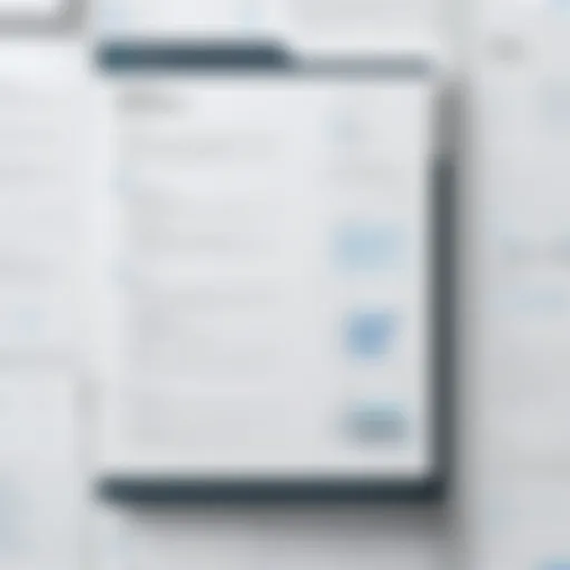 A visually appealing CV layout with organized sections