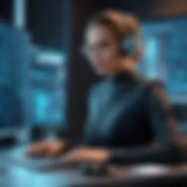 Data Handling and Privacy in Virtual Assistants A secure data handling framework illustrating privacy measures