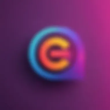 Colorful Gradients Logo Design Colorful gradients and overlays