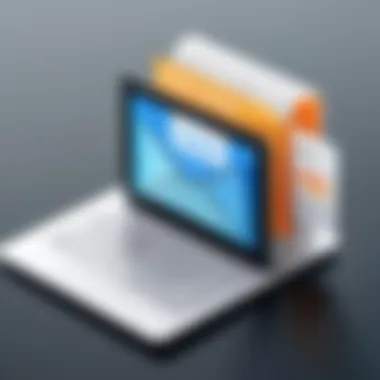 Diagram showing the advantages and risks of temporary emails