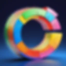 Intricate code structure showcasing C# syntax