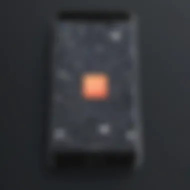 Abstract visualization of phone customization