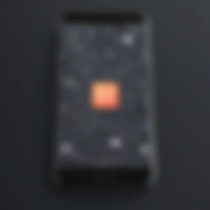 Abstract visualization of phone customization