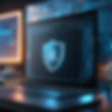 Fortifying Digital Defenses: Cybersecurity Insights Cybersecurity Shield Concept