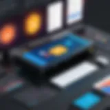 Firebase console with project overview