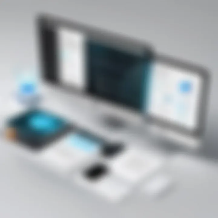 Illustration of accessing PDFs from different sources