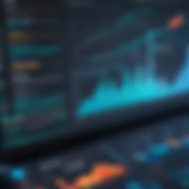 Dynamic graph showcasing data trends