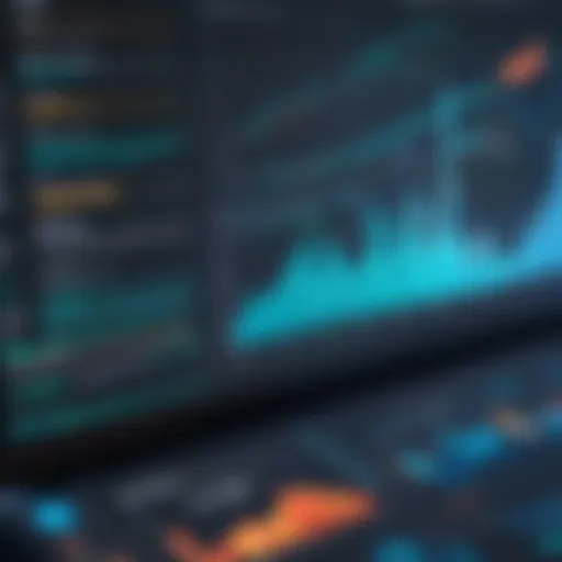 Dynamic graph showcasing data trends