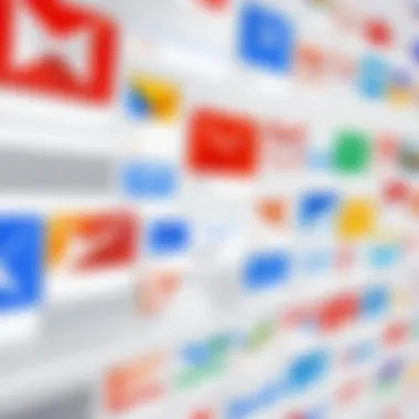 Organized Gmail Inbox Clean Gmail inbox showcasing organized email categories